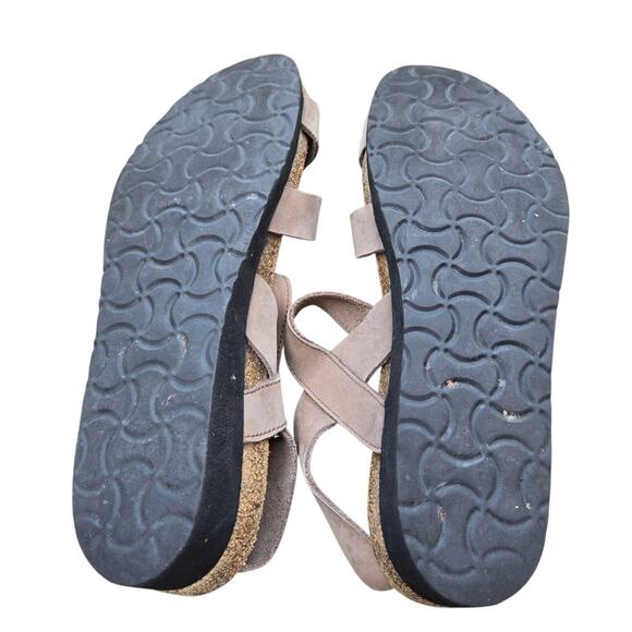 Naot Kayla Womens EU Sz 40, US 9 Wedge Sandals Soft Leather - Picture 2 of 12